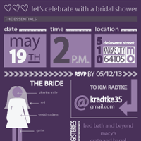 Bridal Shower Invitation Thumbnail